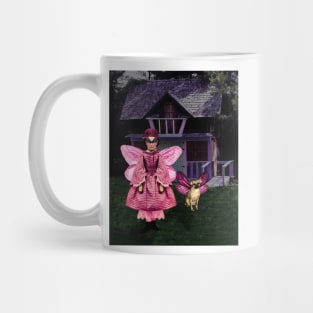 Butterfly Girl and the Puggle of Justice Mug